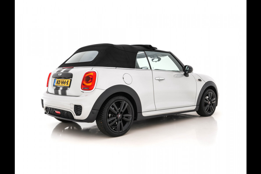 MINI Cabrio 1.5 Cooper Chili Serious Business JCW-Sport-Pack *LEATHER-MICROFIBRE | HARMAN/KARDON-AUDIO | FULL-LED | SPORT-SEATS | AMBIENT-LIGHT | HEATED-SEATS | ECC | PDC | CRUISE | NAVI-FULLMAP | AIRSCARF | 17''ALU *