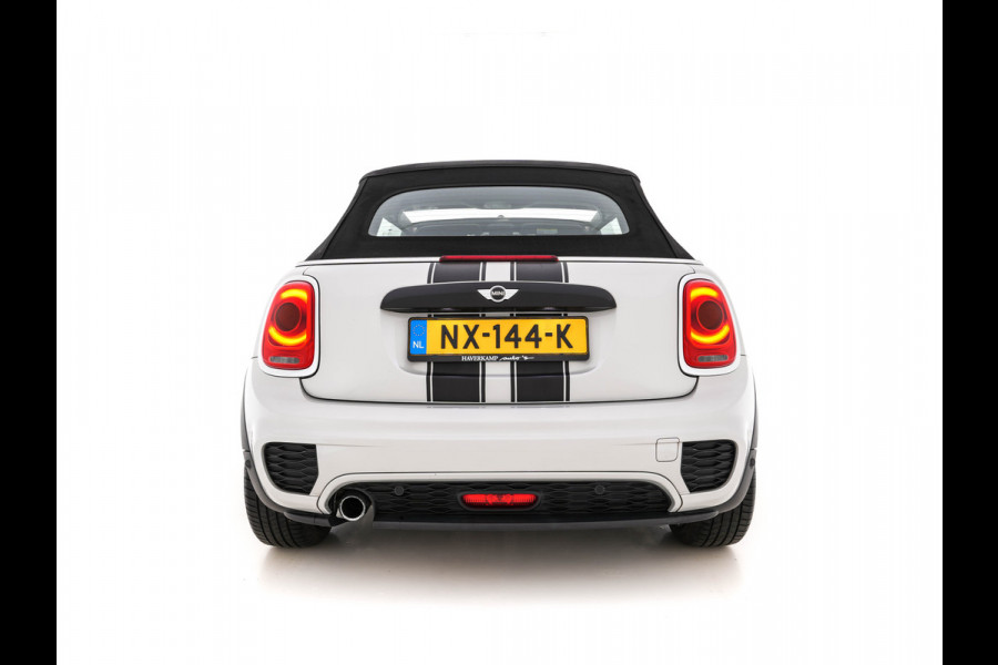 MINI Cabrio 1.5 Cooper Chili Serious Business JCW-Sport-Pack *LEATHER-MICROFIBRE | HARMAN/KARDON-AUDIO | FULL-LED | SPORT-SEATS | AMBIENT-LIGHT | HEATED-SEATS | ECC | PDC | CRUISE | NAVI-FULLMAP | AIRSCARF | 17''ALU *