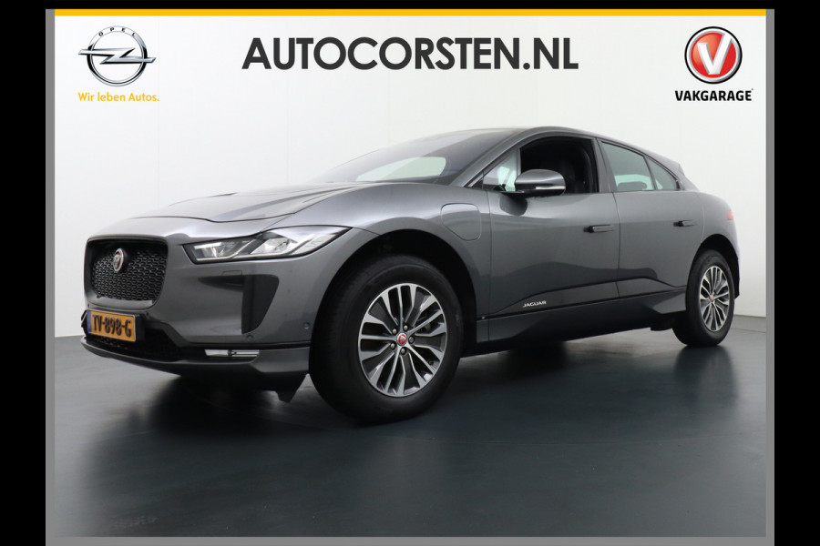 Jaguar I-PACE EV400 90kWh 400Pk LEER Panodak Camera Android Auto Apple Carplay Navi Ecc Stoelverwarming Cruise control Keyless Led Pdc Regen-L Bluetooth Verkeersbord detectie Uitparkeer waarschuwing