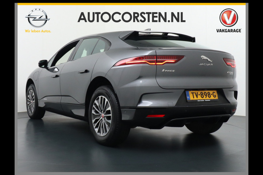 Jaguar I-PACE EV400 90kWh 400Pk LEER Panodak Camera Android Auto Apple Carplay Navi Ecc Stoelverwarming Cruise control Keyless Led Pdc Regen-L Bluetooth Verkeersbord detectie Uitparkeer waarschuwing