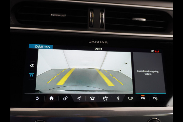 Jaguar I-PACE EV400 90kWh 400Pk LEER Panodak Camera Android Auto Apple Carplay Navi Ecc Stoelverwarming Cruise control Keyless Led Pdc Regen-L Bluetooth Verkeersbord detectie Uitparkeer waarschuwing