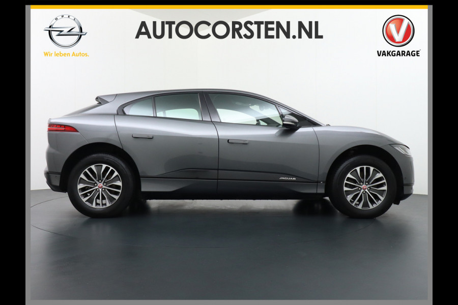 Jaguar I-PACE EV400 90kWh 400Pk LEER Panodak Camera Android Auto Apple Carplay Navi Ecc Stoelverwarming Cruise control Keyless Led Pdc Regen-L Bluetooth Verkeersbord detectie Uitparkeer waarschuwing