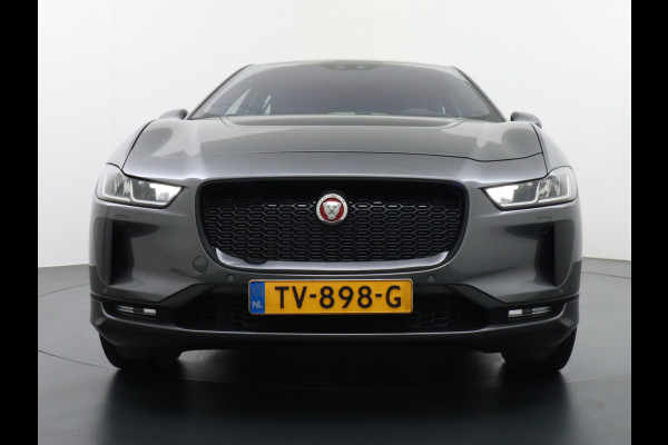 Jaguar I-PACE EV400 90kWh 400Pk LEER Panodak Camera Android Auto Apple Carplay Navi Ecc Stoelverwarming Cruise control Keyless Led Pdc Regen-L Bluetooth Verkeersbord detectie Uitparkeer waarschuwing