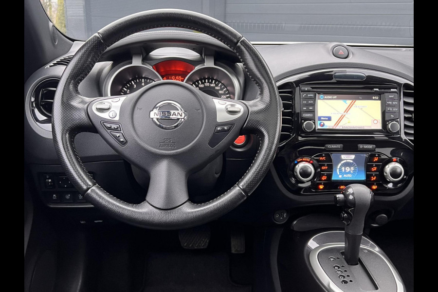 Nissan Juke 1.6 Tekna 2e Eigenaar,Navi,Schuifdak,Camera,Cruise,Clima,Bluetooth,Leder,APK tot 10-2025