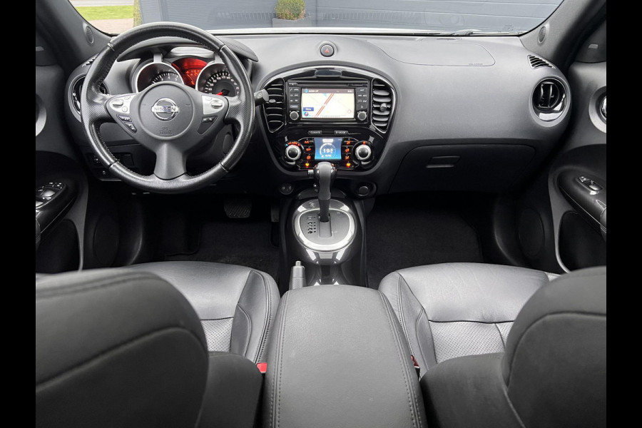 Nissan Juke 1.6 Tekna 2e Eigenaar,Navi,Schuifdak,Camera,Cruise,Clima,Bluetooth,Leder,APK tot 10-2025