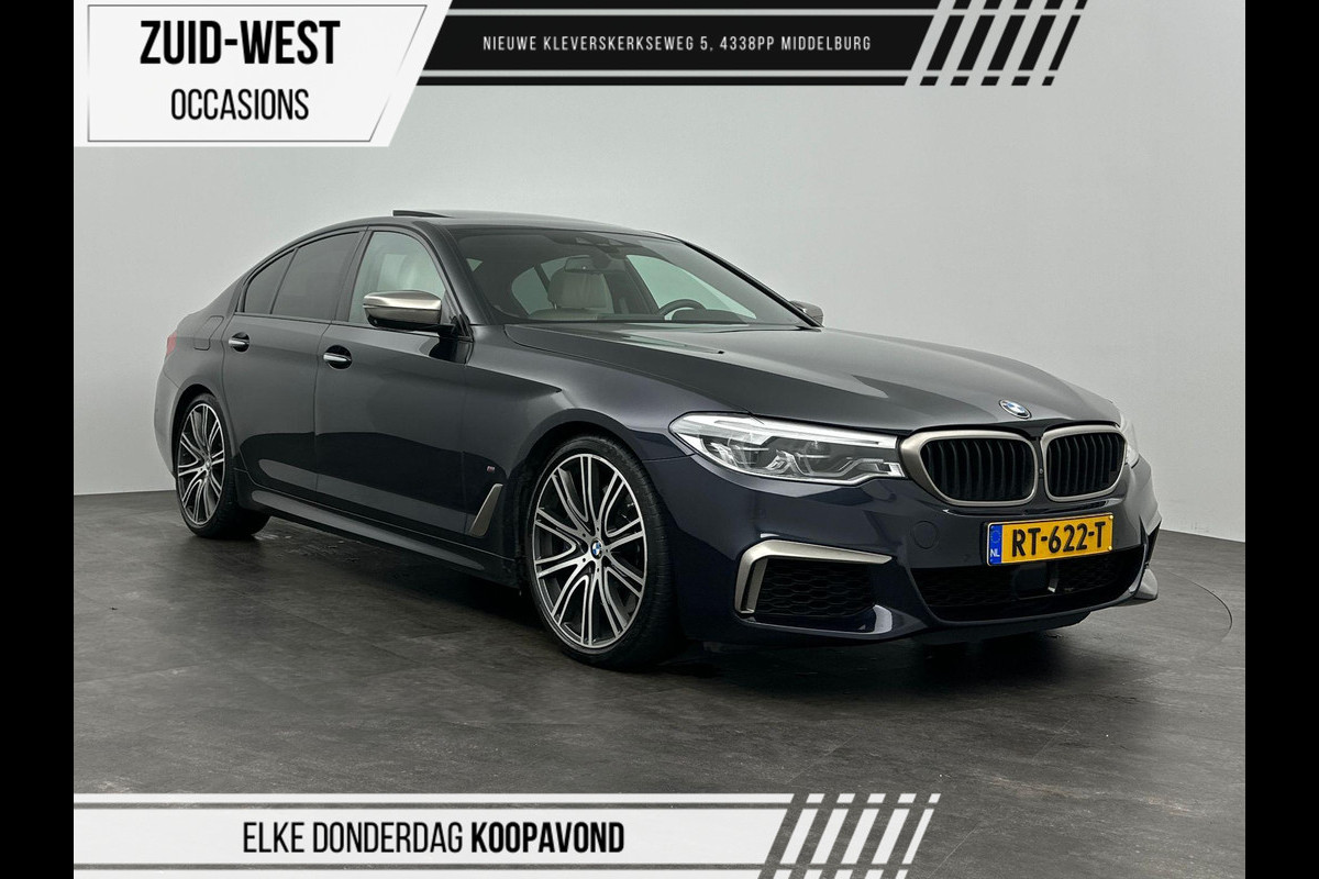 BMW 5 Serie M550i xDrive High Executive ACC B&W Dakraam EX BPM