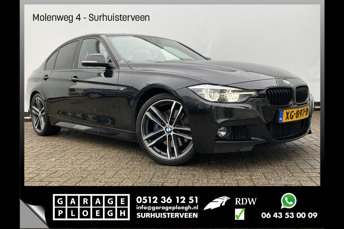 BMW 3 Serie 318i M Sport HeadUp Sportzetels+leer/Verw 19inch Orig-NL Edition