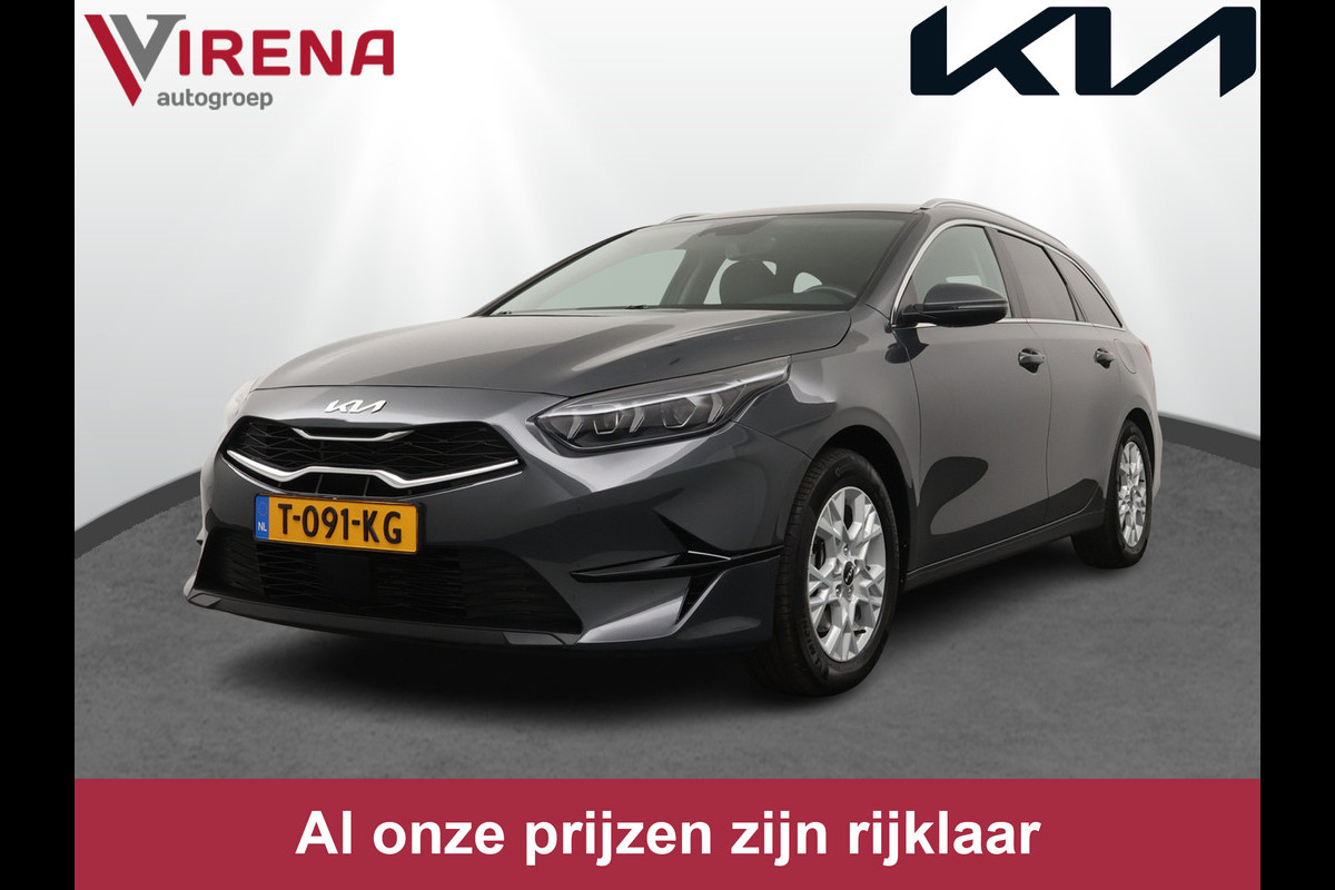 Kia Ceed Sportswagon 1.5 T-GDi DynamicPlusLine Automaat - Led - Adaptief Cruise Control  - Climate Control - Dodehoek Detectie - Fabrieksgarantie Tot 2030