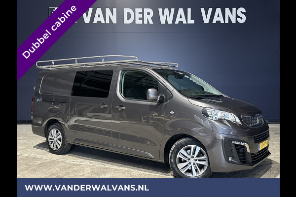 Peugeot Expert 2.0 BlueHDI 123pk **BPM VRIJ voor de Ondernemer** L3H1 Dubbele Cabine Euro6 Airco | 6-Zits | 2500kg Trekhaak | Navigatie | 2x zi Apple Carplay, Android Auto, Cruisecontrol, Parkeersensoren, Lichtmetalen velgen, Imperiaal