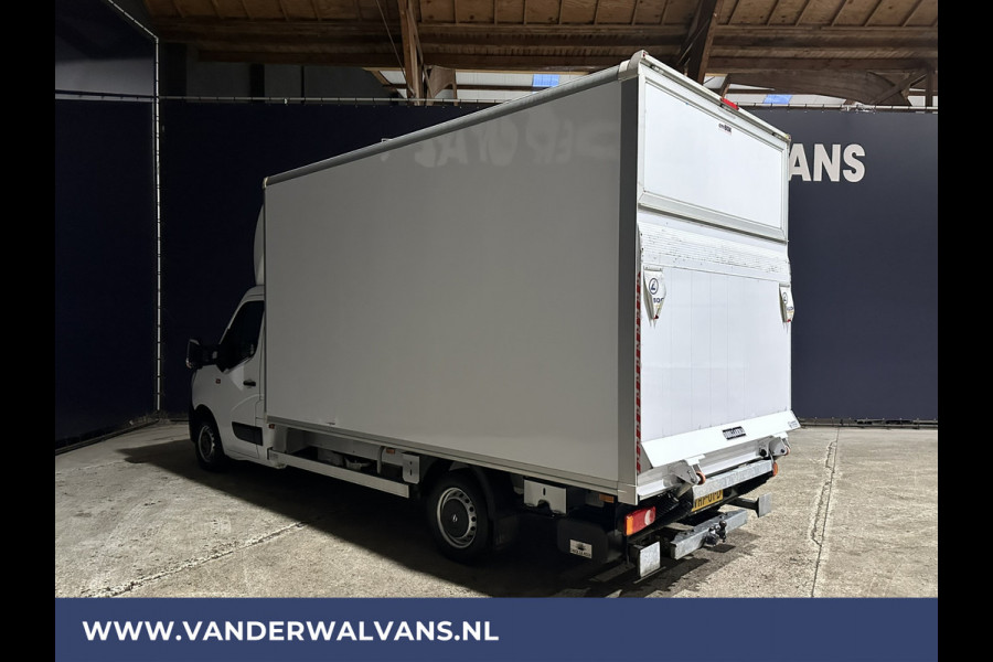 Renault Master 2.3 dCi 145 pk 2500kg Trekhaak Bakwagen 232cm Hoog Laadklep Zijdeur Euro6 Airco | LAT OM LAT Cruisecontrol, Bijrijdersbank, LED, 860kg laadvermogen