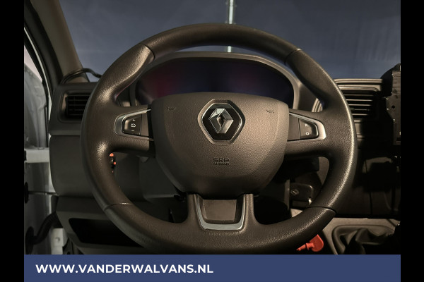 Renault Master 2.3 dCi 145 pk 2500kg Trekhaak Bakwagen 232cm Hoog Laadklep Zijdeur Euro6 Airco | LAT OM LAT Cruisecontrol, Bijrijdersbank, LED, 860kg laadvermogen