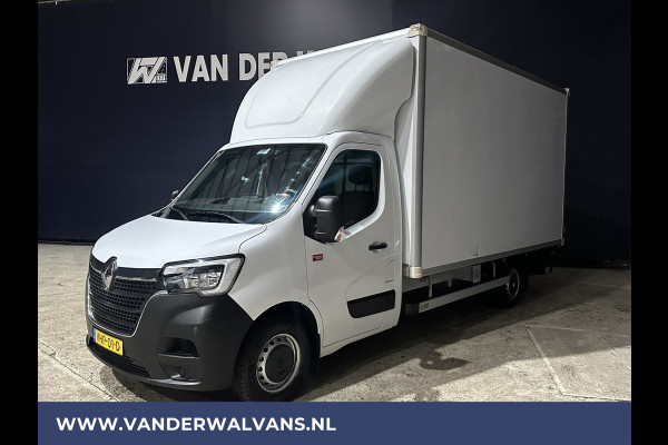 Renault Master 2.3 dCi 145 pk 2500kg Trekhaak Bakwagen 232cm Hoog Laadklep Zijdeur Euro6 Airco | LAT OM LAT Cruisecontrol, Bijrijdersbank, LED, 860kg laadvermogen