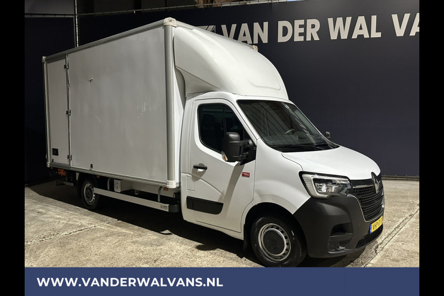 Renault Master 2.3 dCi 145 pk 2500kg Trekhaak Bakwagen 232cm Hoog Laadklep Zijdeur Euro6 Airco | LAT OM LAT Cruisecontrol, Bijrijdersbank, LED, 860kg laadvermogen