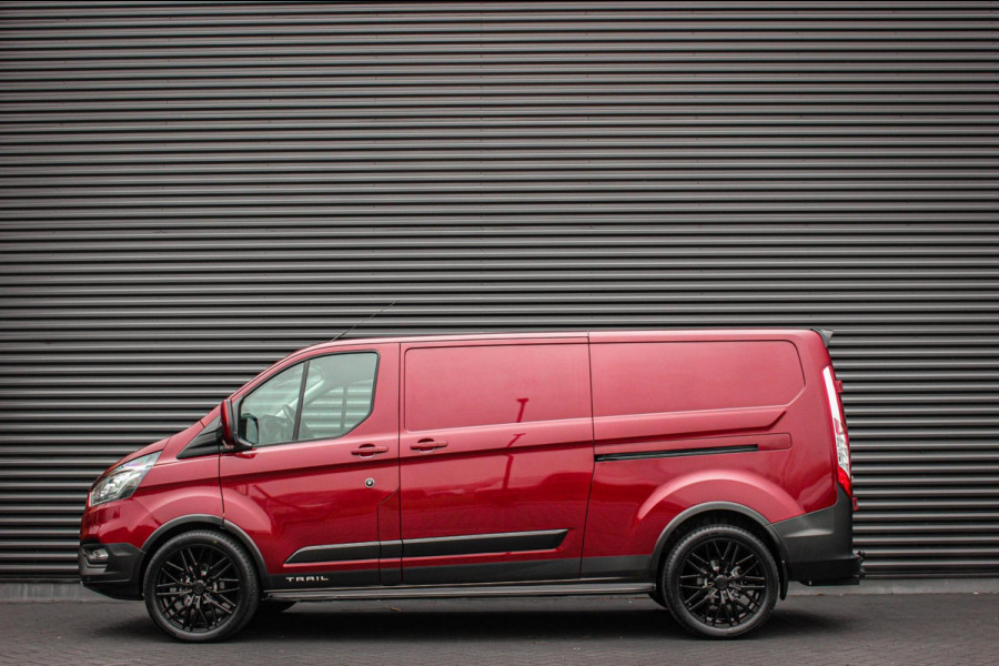 Ford Transit Custom 2.0 TDCI L2H1 TRAIL 170PK 6-BAK / NAVIGATIE / TREKHAAK / LEDEREN BEKLEDING / SPOILER / CAMERA / PDC / BPM VRIJ