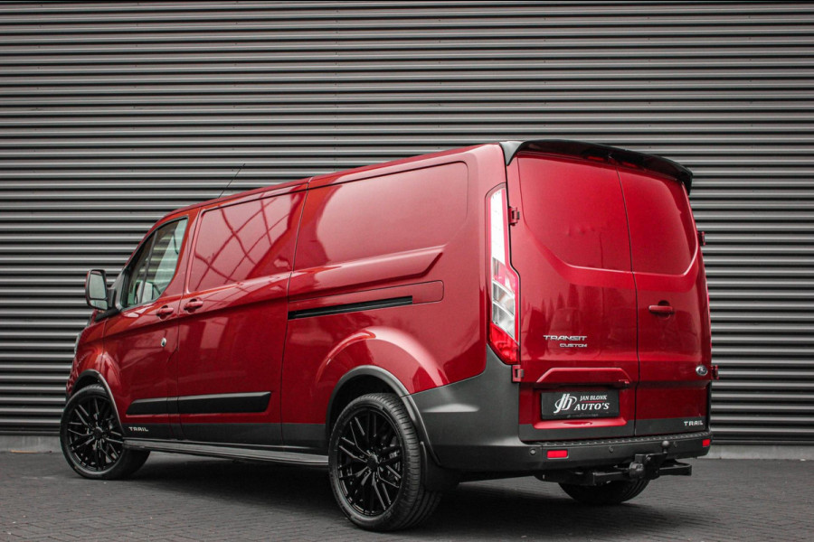 Ford Transit Custom 2.0 TDCI L2H1 TRAIL 170PK 6-BAK / NAVIGATIE / TREKHAAK / LEDEREN BEKLEDING / SPOILER / CAMERA / PDC / BPM VRIJ