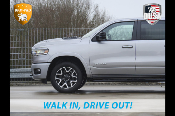 Dodge Ram | 1500 | Laramie | Sport | 3.0L I6 Hurricane | Crew Cab | 4X4 | BPM-VRIJ | Panorama | 12-inch Touchscreen | SPORT Getoonde accessoires zijn verkrijgbaar tegen meerprijs