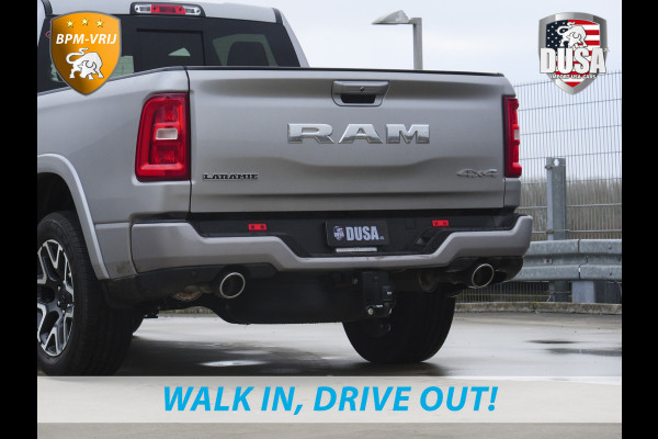 Dodge Ram | 1500 | Laramie | Sport | 3.0L I6 Hurricane | Crew Cab | 4X4 | BPM-VRIJ | Panorama | 12-inch Touchscreen | SPORT Getoonde accessoires zijn verkrijgbaar tegen meerprijs