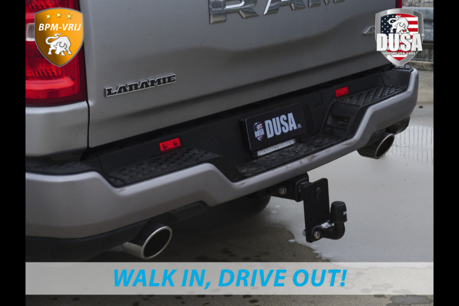 Dodge Ram | 1500 | Laramie | Sport | 3.0L I6 Hurricane | Crew Cab | 4X4 | BPM-VRIJ | Panorama | 12-inch Touchscreen | SPORT Getoonde accessoires zijn verkrijgbaar tegen meerprijs