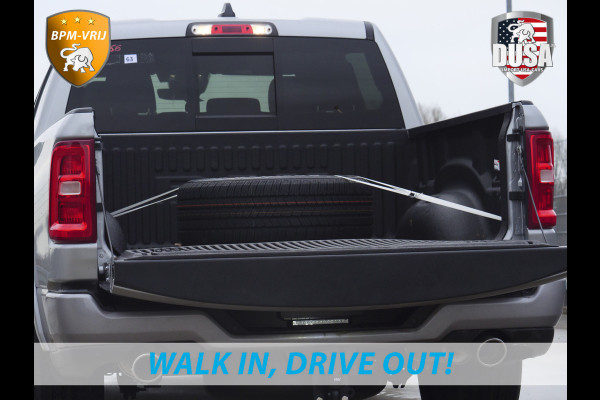 Dodge Ram | 1500 | Laramie | Sport | 3.0L I6 Hurricane | Crew Cab | 4X4 | BPM-VRIJ | Panorama | 12-inch Touchscreen | SPORT Getoonde accessoires zijn verkrijgbaar tegen meerprijs