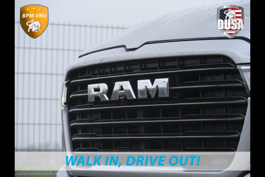 Dodge Ram | 1500 | Laramie | Sport | 3.0L I6 Hurricane | Crew Cab | 4X4 | BPM-VRIJ | Panorama | 12-inch Touchscreen | SPORT Getoonde accessoires zijn verkrijgbaar tegen meerprijs