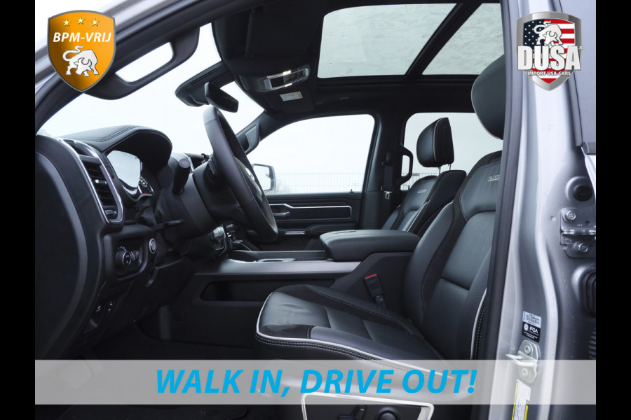 Dodge Ram | 1500 | Laramie | Sport | 3.0L I6 Hurricane | Crew Cab | 4X4 | BPM-VRIJ | Panorama | 12-inch Touchscreen | SPORT Getoonde accessoires zijn verkrijgbaar tegen meerprijs