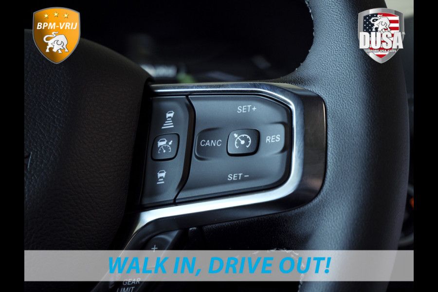 Dodge Ram | 1500 | Laramie | Sport | 3.0L I6 Hurricane | Crew Cab | 4X4 | BPM-VRIJ | Panorama | 12-inch Touchscreen | SPORT Getoonde accessoires zijn verkrijgbaar tegen meerprijs