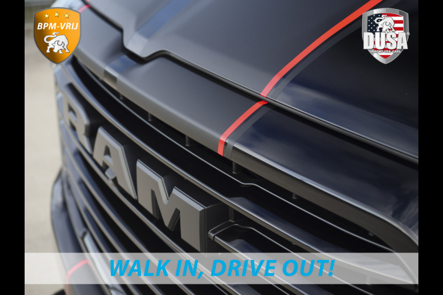 Dodge Ram | 1500 | Laramie | Premium Night | 3.0L I6 Hurricane | 4X4 | BPM-VRIJ INCL BPM-VOORDEEL | Niveau regeling | LPG | Passenger Display | Getoonde accessoires zijn verkrijgbaar tegen meerprijs