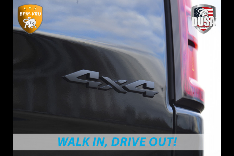 Dodge Ram | 1500 | Laramie | Premium Night | 3.0L I6 Hurricane | 4X4 | BPM-VRIJ INCL BPM-VOORDEEL | Niveau regeling | LPG | Passenger Display | Getoonde accessoires zijn verkrijgbaar tegen meerprijs