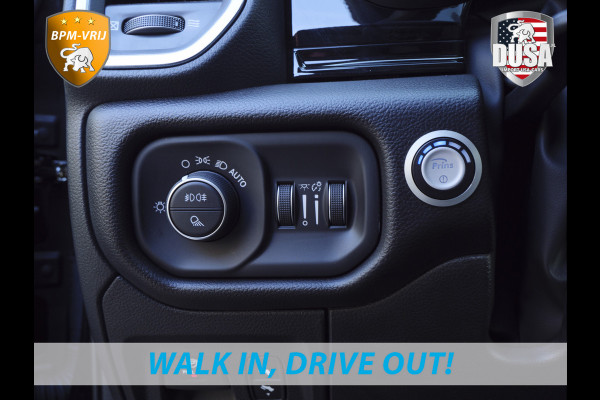 Dodge Ram | 1500 | Laramie | Premium Night | 3.0L I6 Hurricane | 4X4 | BPM-VRIJ INCL BPM-VOORDEEL | Niveau regeling | LPG | Passenger Display | Getoonde accessoires zijn verkrijgbaar tegen meerprijs
