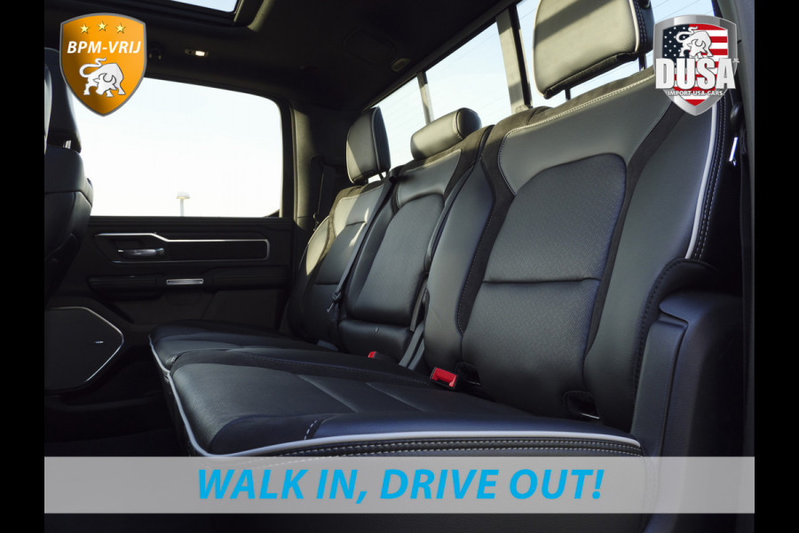 Dodge Ram | 1500 | Laramie | Premium Night | 3.0L I6 Hurricane | 4X4 | BPM-VRIJ INCL BPM-VOORDEEL | Niveau regeling | LPG | Passenger Display | Getoonde accessoires zijn verkrijgbaar tegen meerprijs