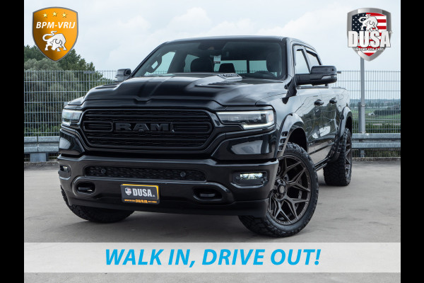 Dodge Ram 1500 | Limited | Final V8 Edition | 4x4 | Crew Cab | Night Edition | Panorama dak | Luchtvering | INCL BPM-VOORDEEL Getoonde accessoires zijn verkrijgbaar tegen meerprijs