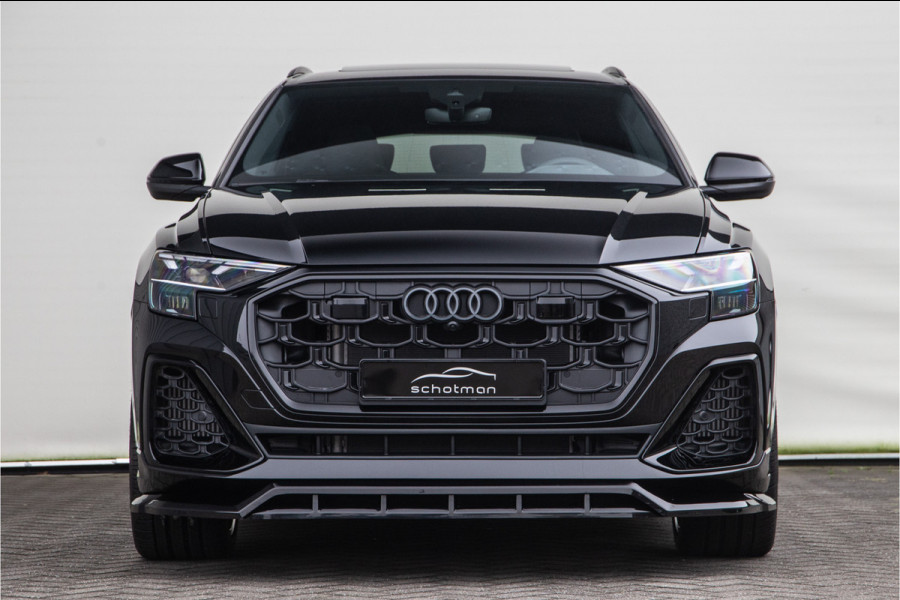 Audi Q8 60 TFSI e quattro Competition Pano, 4-wielsturing, RS stoelen, Aero-Pack, Carbon, 23"