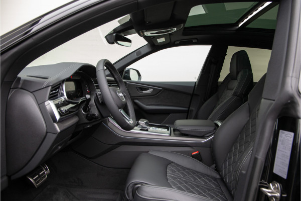 Audi Q8 60 TFSI e quattro Competition Pano, 4-wielsturing, RS stoelen, Aero-Pack, Carbon, 23"