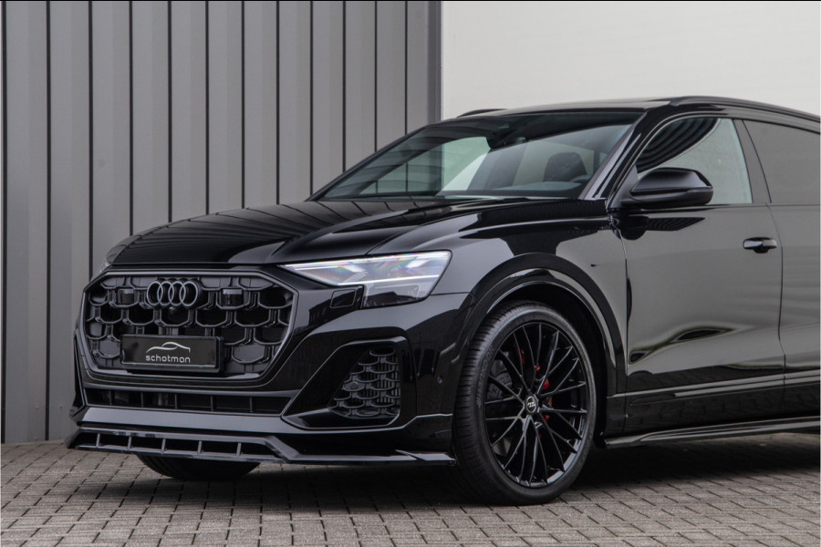 Audi Q8 60 TFSI e quattro Competition Pano, 4-wielsturing, RS stoelen, Aero-Pack, Carbon, 23"