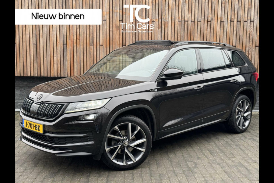 Škoda Kodiaq 1.5 TSI Sportline Automaat | Panoramadak | LED | Groot navigatiescherm | 20 inch lichtmetalen velgen | Stoelverwarming voor en a