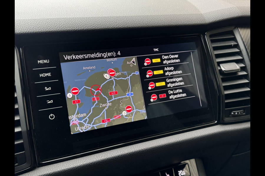 Škoda Kodiaq 1.5 TSI Sportline Automaat | Panoramadak | LED | Groot navigatiescherm | 20 inch lichtmetalen velgen | Stoelverwarming voor en a