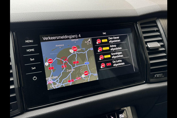 Škoda Kodiaq 1.5 TSI Sportline Automaat | Panoramadak | LED | Groot navigatiescherm | 20 inch lichtmetalen velgen | Stoelverwarming voor en a