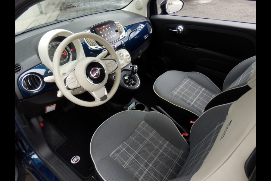 Fiat 500 1.2 Lounge | Automaat | Apple Carpl. / Andr. Auto | Cruise ctrl