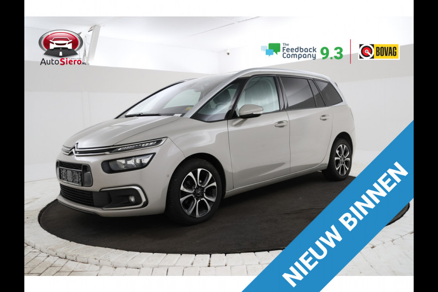 Citroën C4 Spacetourer 1.5 BlueHDI Shine Navigatie, Leer, Massage,  7 Persoons, Automaat, Airco