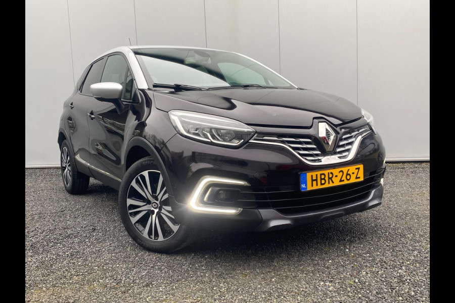 Renault Captur 1.2 TCe Initiale Paris | Automaat|2 kleuren Leder|Stoelverw|Cruise|Navigatie|Camera|PDC