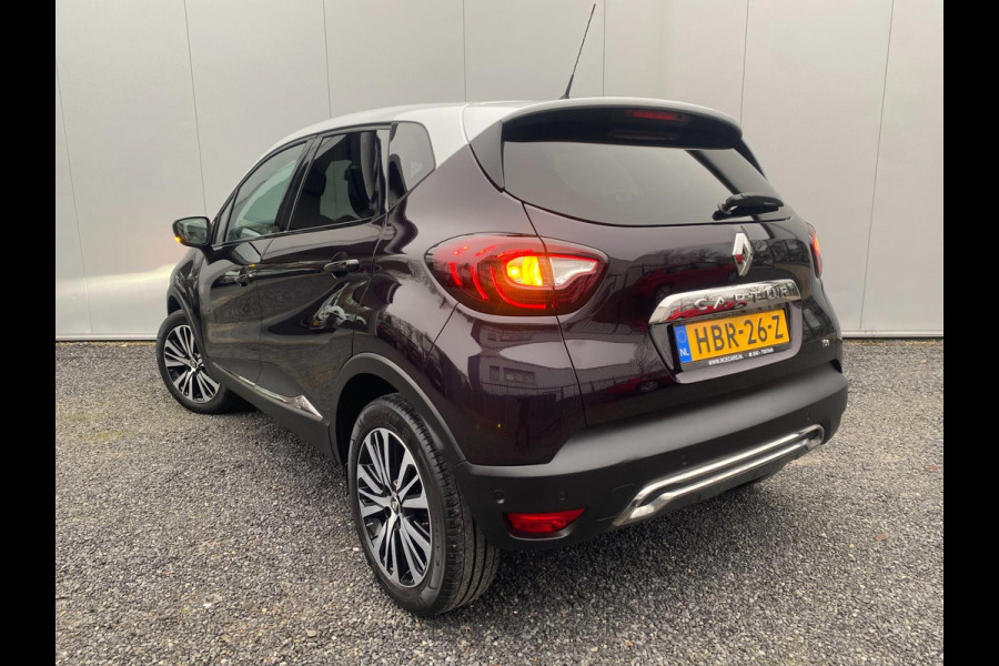 Renault Captur 1.2 TCe Initiale Paris | Automaat|2 kleuren Leder|Stoelverw|Cruise|Navigatie|Camera|PDC