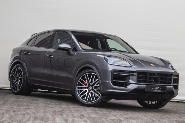 Porsche Cayenne Coupé 3.0 S E-Hybrid 520pk Pano, Bose, Sport-Design, 18-voudige sportstoelen, Luchtvering