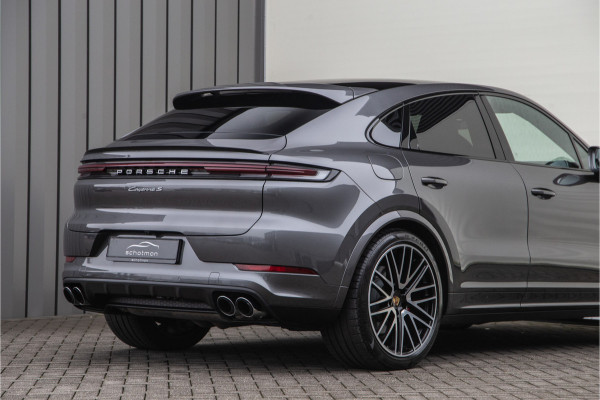 Porsche Cayenne Coupé 3.0 S E-Hybrid 520pk Pano, Bose, Sport-Design, 18-voudige sportstoelen, Luchtvering