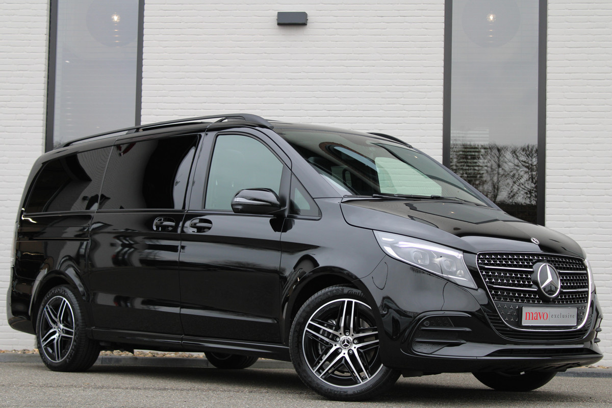 Mercedes-Benz V-Klasse 300d / BPM VRIJ / DC / AMG / 4-Matic / Luchtvering / Panorama / 2x Elec Schuifd / 360 Cam / Burmester / Vol Opties / NIEUW!!