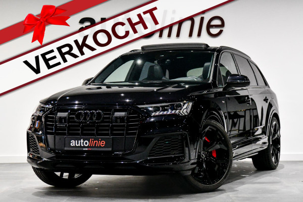 Audi Q7 60 TFSI e quattro Competition. Pano, RS Seats, Design leder, Luchtv, 360 3D, Laser, 23'' ACC, Memory, B&O, Stuurvw, Trekh!