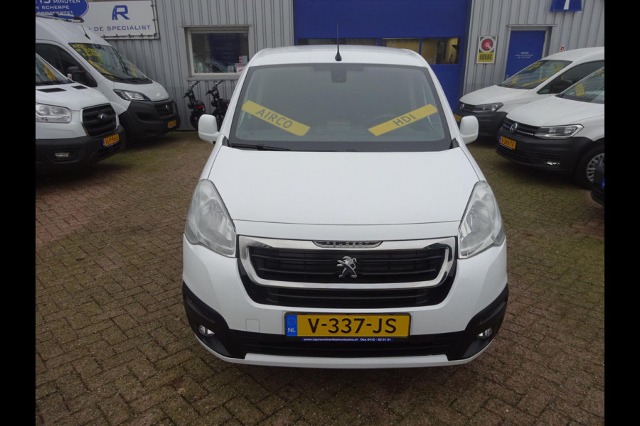 Peugeot Partner 120 1.6 BlueHDi 100 L1 NAVTEQ AIRCO NAVI CRUISE ALLES IN KLEUR