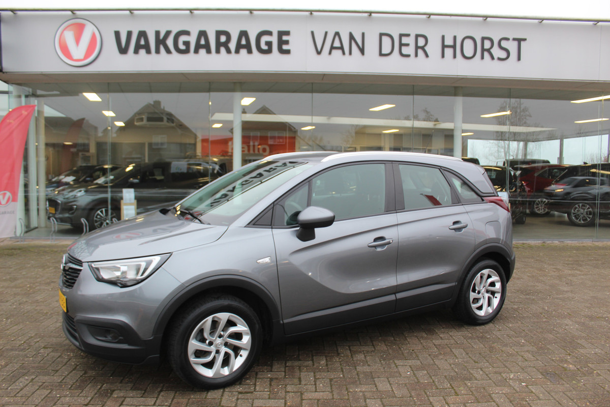 Opel Crossland X 1.2 Turbo Innovation , Hoge zit Airco , Cruise control Bluetooth , Trekhaak LED dagrijverlichting