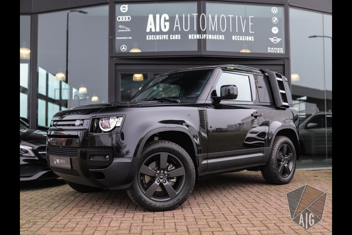 Land Rover Defender 3.0 D200 90 MHEV S Hard Top Land Rover Defender Hard Top 3.0 D200 90 MHEV S | Grijs Kenteken | Trekhaak | 360º Camera | Stoelverw. | Leder