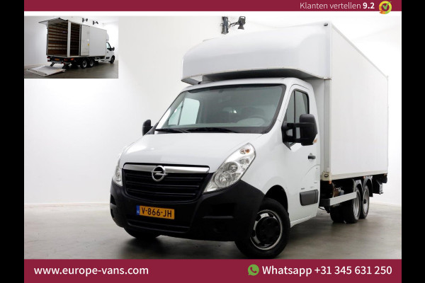 Opel Movano 2.3 CDTI 165pk E6 BE-Combi Clixtar Bakwagen met laadklep L475 2330kg laadverm. 09-2017