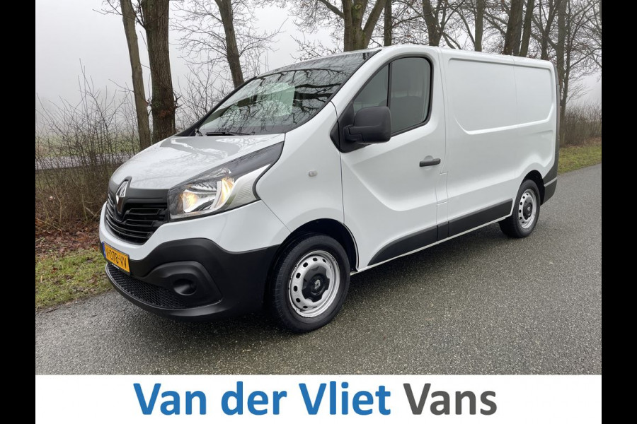 Renault Trafic 1.6 dCi E6 Comfort 3-zits BPM Vrij! Lease €239 p/m, Airco, Bedrijfsinrichting, PDC, Volledig onderhoudshistorie aanwezig